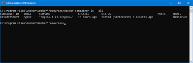 docker container as a windows service