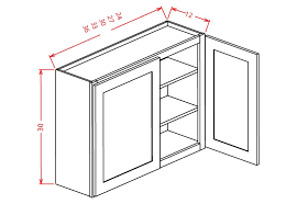 Sc W3042gd 42 High Wall Cabinet