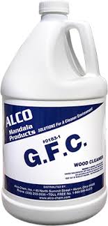 g f c wood cleaner alco chem inc