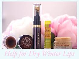 help for dry winter lips makeup and
