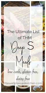 ultimate list of thm deep s meals