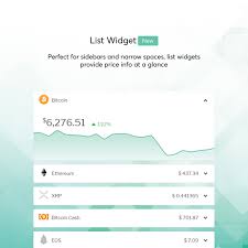 Massive Cryptocurrency Widgets Php Html Edition Design