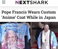 Girls anime costume outfit cosplay rabbit ears hoodie coat and shorts flannel fleece pajamas set with stripe stocking. ð¦ðžð ð¬ On Twitter Pope Francis Has The Power Of God And Anime On His Side