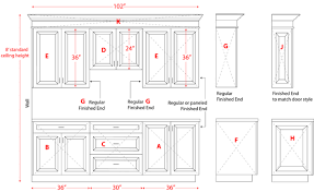 Draw the planned cabinet area on your sketch. How Much Do Custom Cabinets Cost
