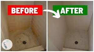 remove soap old from shower