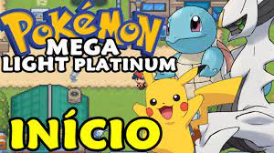 Pokémon Mega Light Platinum (Hack Rom) - O Início - YouTube