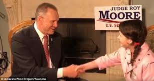 Image result for roy moore with girl