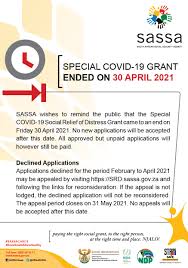 If you got rejected for the sassa r350 grant, did you know you can submit an appeal? Sassa News Reminder The Special Covid 19 Srd Grant Has Facebook