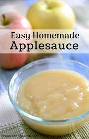 Easy Homemade Apple Sauce gambar png