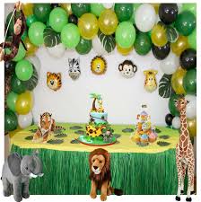 So start your theme party with party city, where there are so many themes, you may not know where to start or when to stop! 164 Pcs Jungle Safari Themed Birthday Baby Shower Party Balloons Tie Tool Set For Sale Online