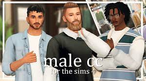 male maxis match custom content for the