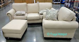 costco synergy home fabric sofa chair