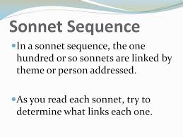 Ppt Sonnets Powerpoint Presentation Free Download Id