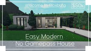 easy modern no gamep house roblox
