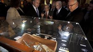 Eichmann first visited auschwitz in 1941 and, in november of the same year, he was promoted to the wannsee conference of january 20, 1942, consolidated eichmann's position as the jewish. Israel Puts Adolf Eichmann Items On Display The San Diego Union Tribune