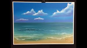 In this acrylic painting tutorial we will go step by step to learn how to paint a sunset over the ocean with a dock. Step By Step Sunset Beach Landscape Painting For Beginners Using Acrylic Colours By Goodness In You