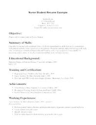 College Student Resume Objective Good College Student Resume