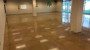 polishing and staining concrete