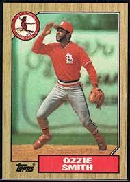 Ozzie is absolutely fascinating, explaining the ways he sees that the game has changed since he was a player. Amazon Com 1987 Topps Baseball 749 Ozzie Smith St Louis Cardinals Official Mlb Trading Card Collectibles Fine Art