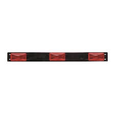 Arrowsafetydevice Led Light Bar 6 Diodes Black Plastic Base Red Arrow Safety Device