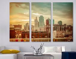 Kansas City Missouri Skyline Canvas