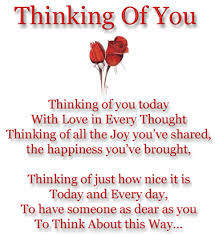 Thinking Of You Romantic Quotes | GLAVO QUOTES via Relatably.com