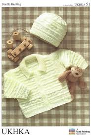 Baby Jacket And Hat Ukhka Knitting
