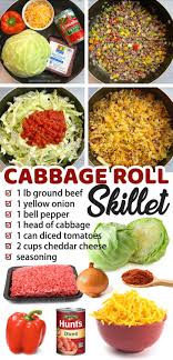 cabbage roll skillet