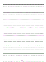 Printable Writing Paper For Handwriting For Preschool To Early