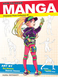 draw manga character pose collection