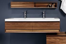 Designer Double Sink Wall Mount Vanity