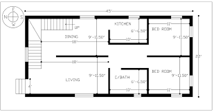 2 bhk house plan cost estimate