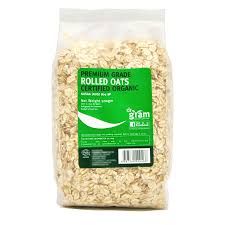 dr gram organic rolled oats 500g