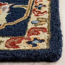 hand hooked wool rug