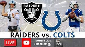 Raiders vs. Colts Live Streaming ...
