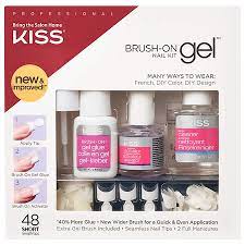 kiss brush on gel nail kit walgreens