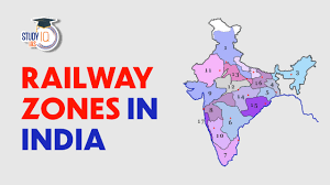 railway zones in india list