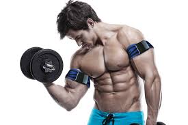 Blood Flow Restriction Bands Help Gain Muscle without Lifting Heavy Weights PRO 1 Set of Bands BFR Bands Occlusion Training Bands Works For Arms OR Legs Quick-Release Strong Elastic Strap Sports &amp;