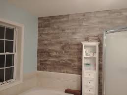 Bathroom Accent Wall Using Home