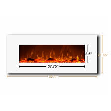 50 Inch Electric Wall Mounted Fireplace