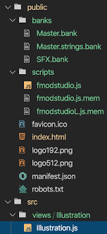 fmod web integration with react js