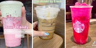 What is the TikTok drink called at Starbucks?