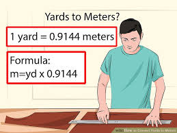 Meters To Inches Conversion Chart Yard In Meters Chart
