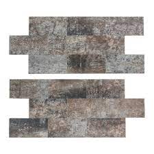Aspect L Stick Collage Tile Pack For 1 Square Foot Ancient Cork