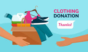 clothing donation drop off location in