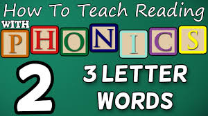 How To Teach Reading With Phonics 2 12 Cvcs 3 Letter Words Learn English Phonics