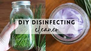 homemade disinfecting cleaner non