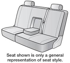 2022 Gmc Sierra 2500 Hd Seat Cover Rear