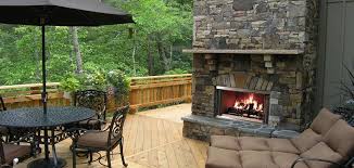 Castlewood Outdoor Wood Burning Fireplace