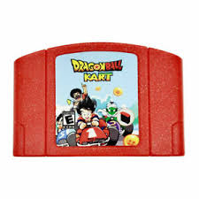 Nintendo 64 salió al mercado con 5 juegos de lanzamiento: Dragonball Kart Nintendo 64 N64 Custom Rom Hack Home Colado Cartucho De Juego Ee Uu Ebay